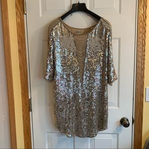 Sparkly Haute Hippie Dress